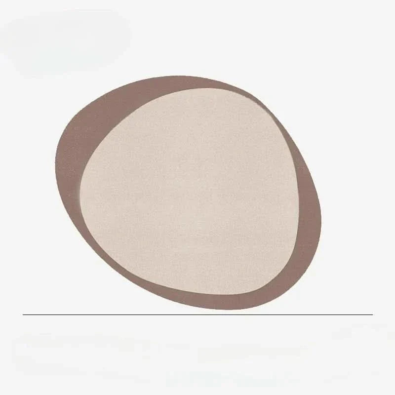 Irregular Plush Area Rug