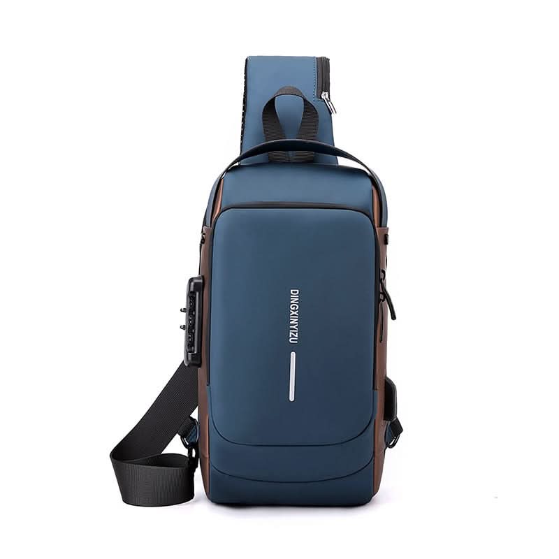 Waterproof Shoulder Travel Bag USB Port