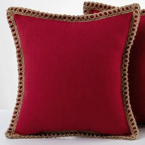 French Style Pillow Cover Polyester Cushion Cover