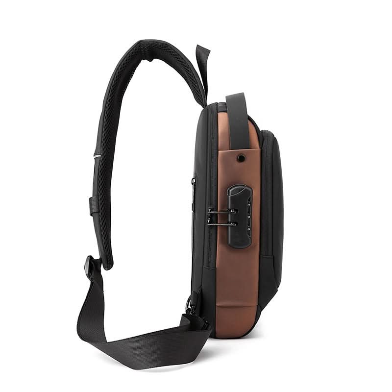 Waterproof Shoulder Travel Bag USB Port