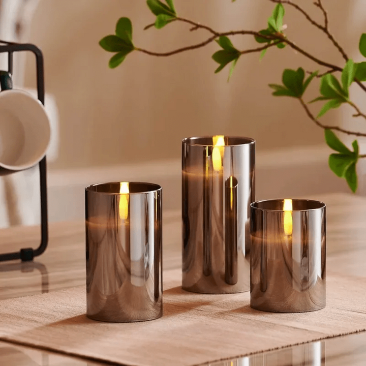 Flickering LED Flameless Candles