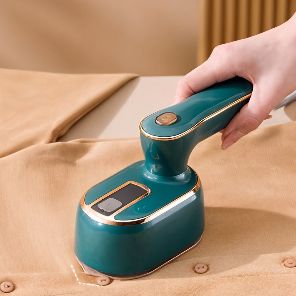 Compact Travel Garment Steamer for Wrinkle-Free Clothing | Fast Heating, Cordless or Corded Use