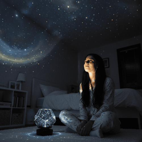 LUMISPHERE - Galaxy Projector for a Dreamy Starry Sky at Home product image