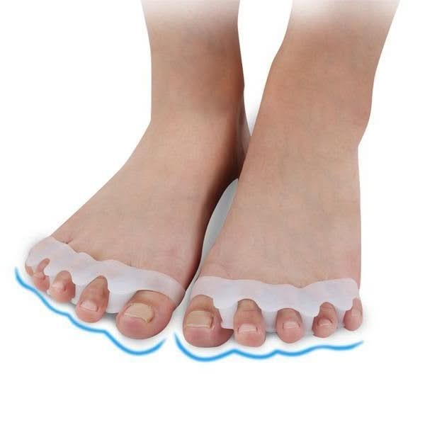 Adjustable Toe Straightener with 3-Arch Support Structure | Soft Textile, One Size | Everyday Comfort & Pain Relief