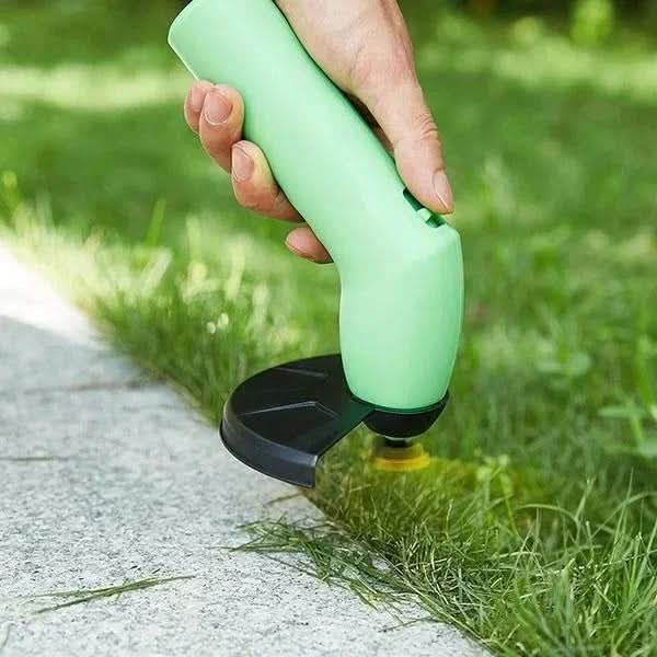 Cordless Battery-Operated Grass Cutter | Lightweight, Adjustable Design | Easy Trimming for Lawns, Edges & Pathways