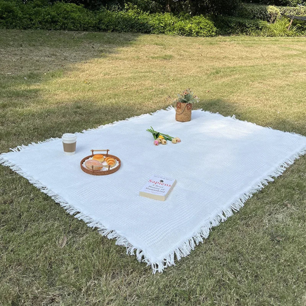 Boho Woven Picnic Blanket