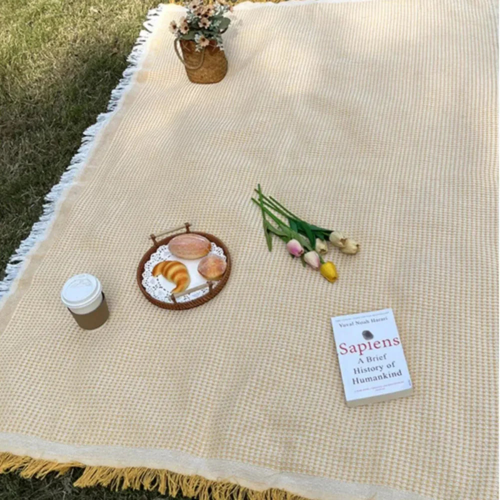 Boho Woven Picnic Blanket