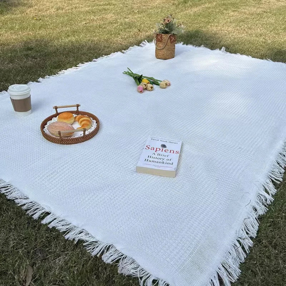 Boho Woven Picnic Blanket