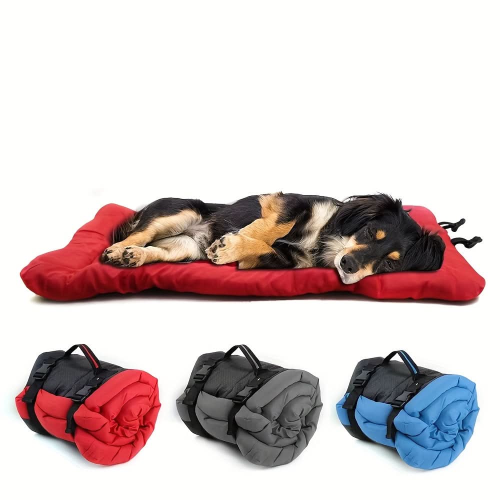 Foldable Waterproof Dog Mat 35.4 x 23.6 In | 4 Colors | Lightweight Portable Pad for Camping, Hiking & Travel
