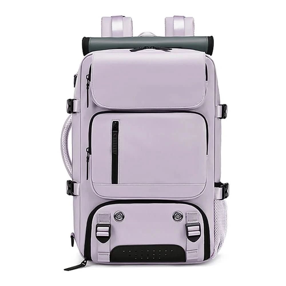 Large Waterproof Travel Backpack with USB Charging Port | 10 Colors | Anti-Theft Pocket for Commuting & Travel