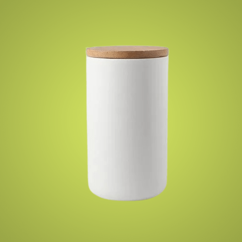 BAMBOOFRESH Ceramic Storage Jars – Airtight & Stylish for Every Kitchen