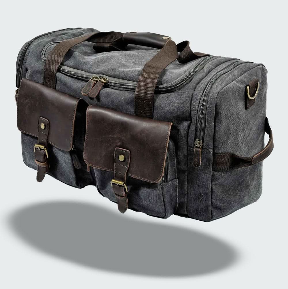 Waxed Canvas Travel Duffle 9.6 Gallon