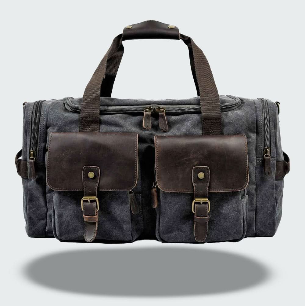 Waxed Canvas Travel Duffle 9.6 Gallon