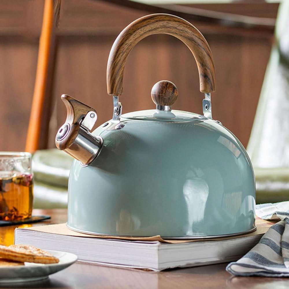 Stainless Steel Whistling Kettle Ergonomic Handle