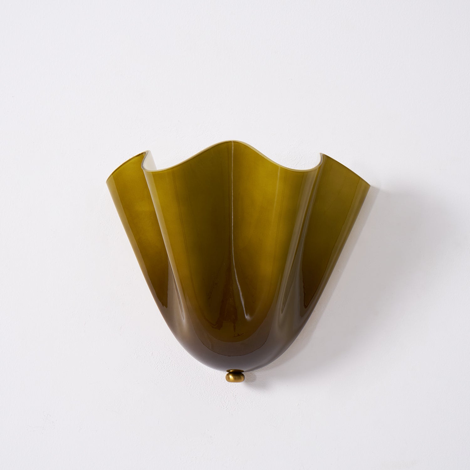 Hand Blown Glass Wall Lamp