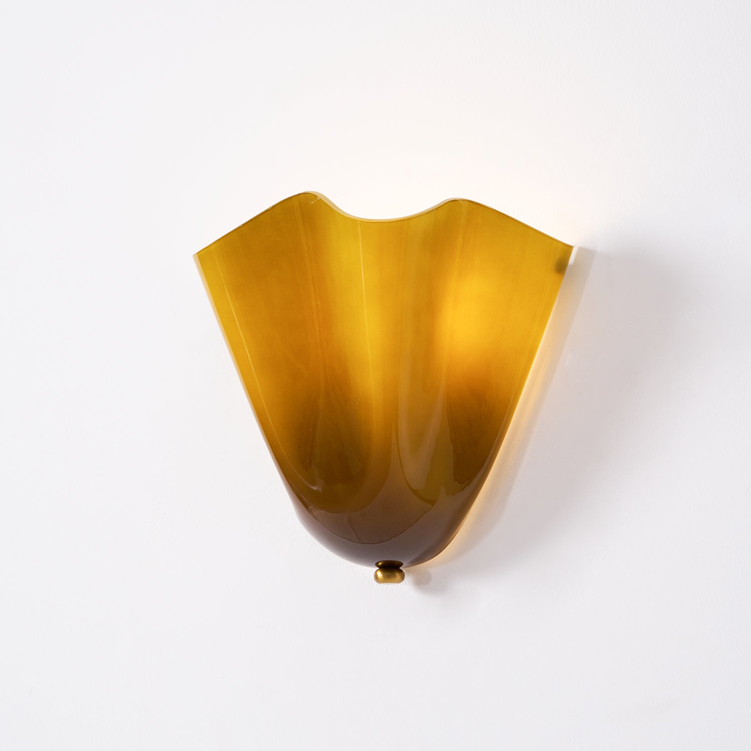 Hand Blown Glass Wall Lamp