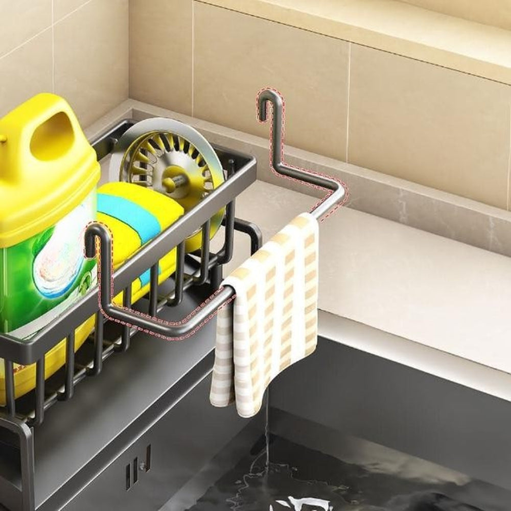 Wall Mounted Soap Dish Towel Rack