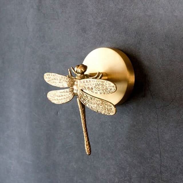 Brass Animal Head Wall Hooks in 8 Designs | Bird, Deer, Butterfly & More | Sculptural Entryway Storage for Coats & Keys