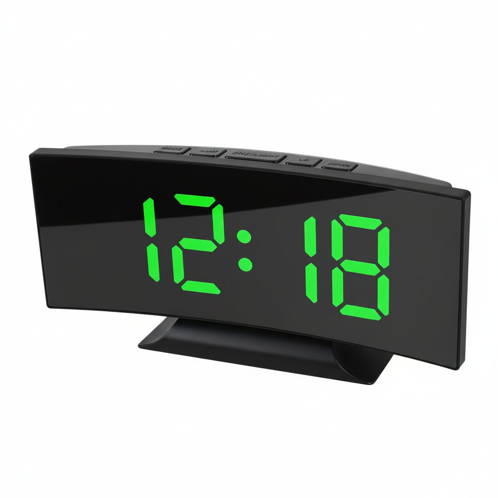 Slim Digital LED Alarm Clock