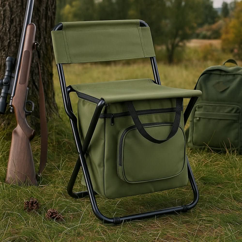CoolCamp Chair with Integrated Cooler Bag