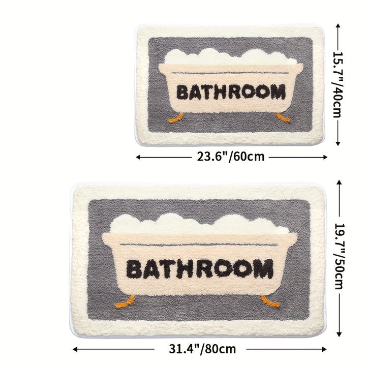 Microfiber Quick Dry Bathroom Mat