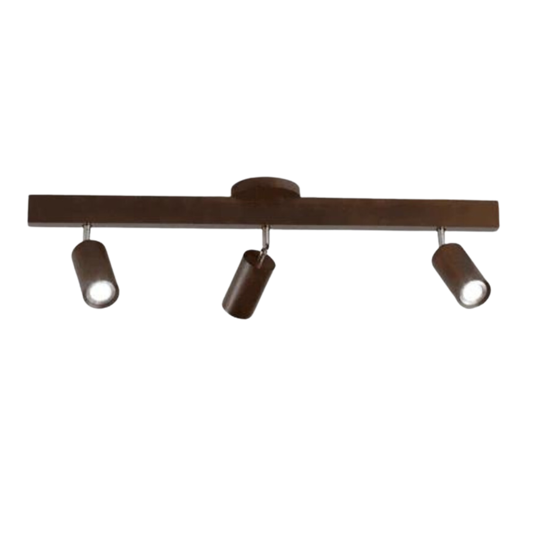 Adjustable Wooden Ceiling Spotlight
