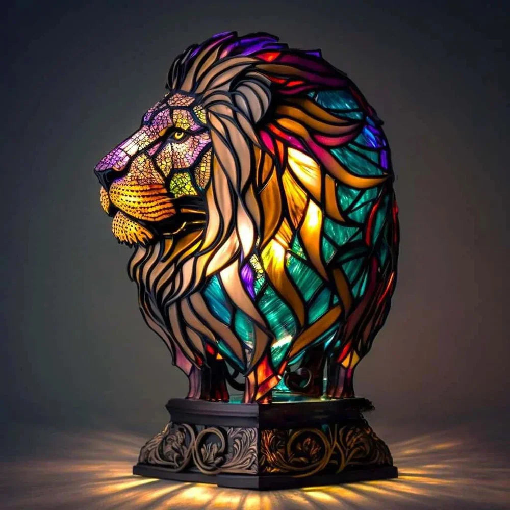 Decorative Table Lamp with Animal-Inspired Design – Artistic Indoor Lighting Fixture