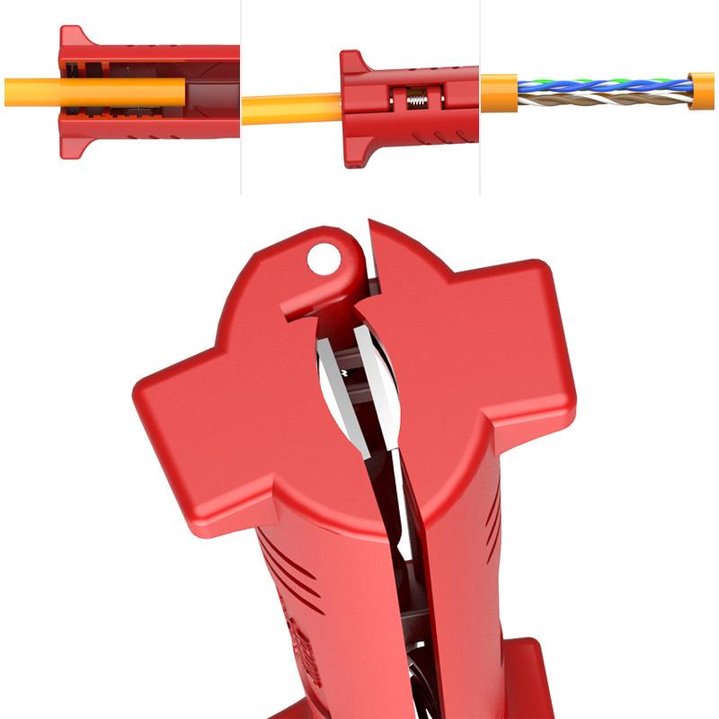 Universal Coaxial Cable Stripping Tool