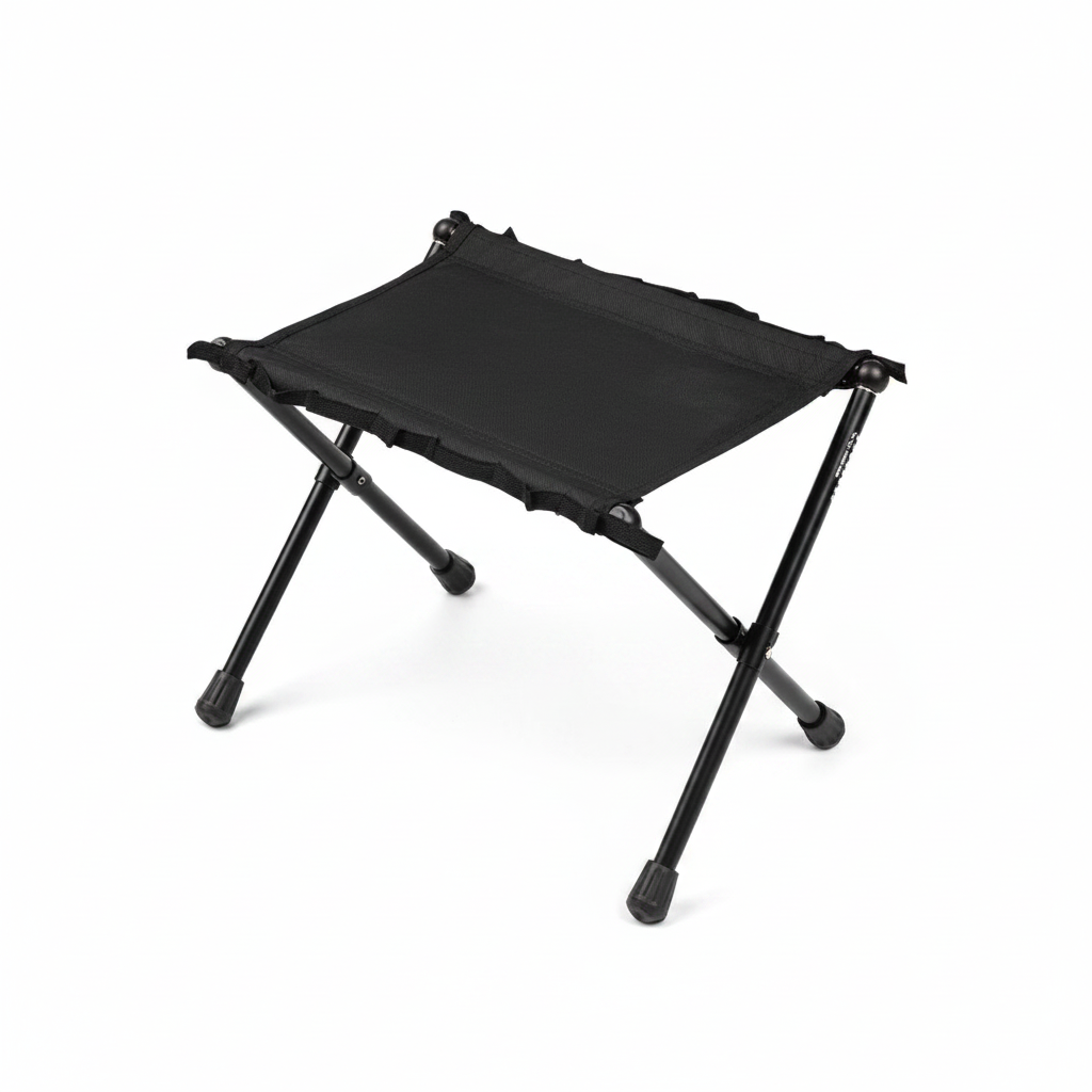 Ultra-Light Folding Camping Stool | Aluminum Alloy Frame, Holds up to 220 lbs | Portable Seat in 3 Color Options
