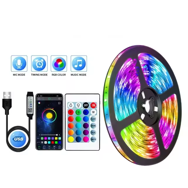USB Color Changing LED Strip Lights
