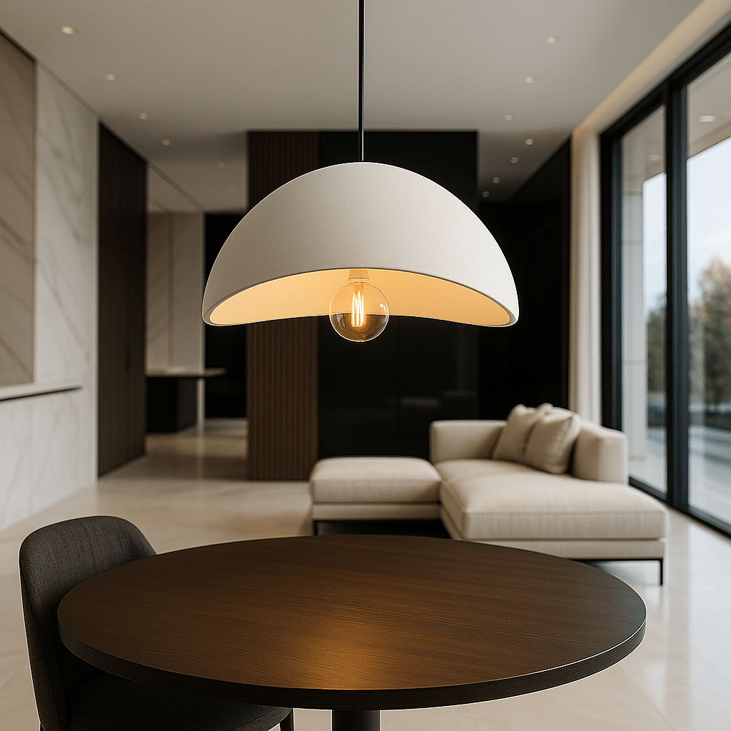 CASALIGHT - Modern Dimmable Pendant Light for Stylish Living Spaces - White