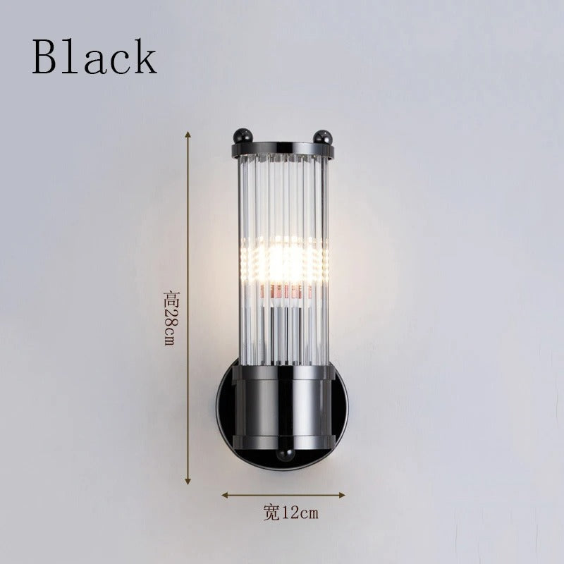 Crystal Brass Wall Lamp for Elegant Interiors
