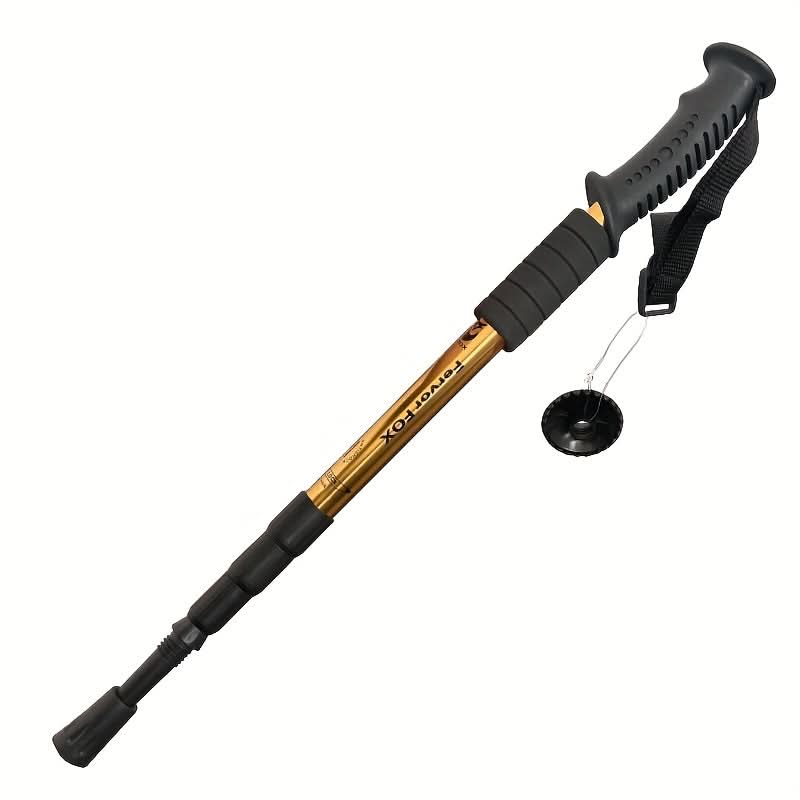 Adjustable Telescopic Hiking Trekking Pole 4 Height Levels | 6 Colors | Anti-Slip Lightweight Alloy Support for Outdoor Trails
