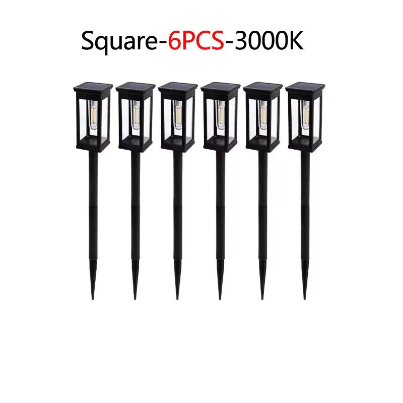 Retro Solar Garden Lights for Pathways
