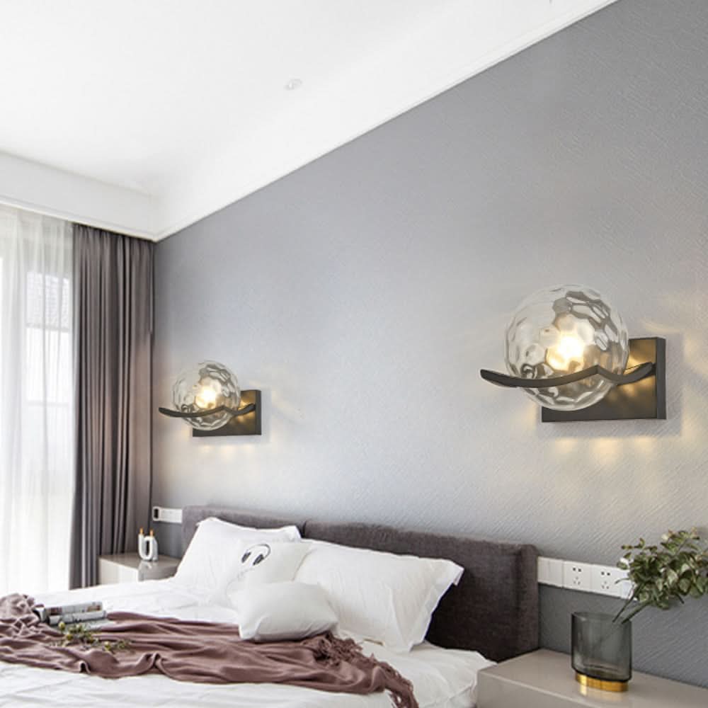 LED Wall Lamp Glass Panel