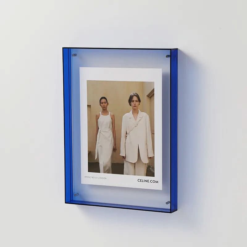 Acrylic Photo Frame Colored Edges