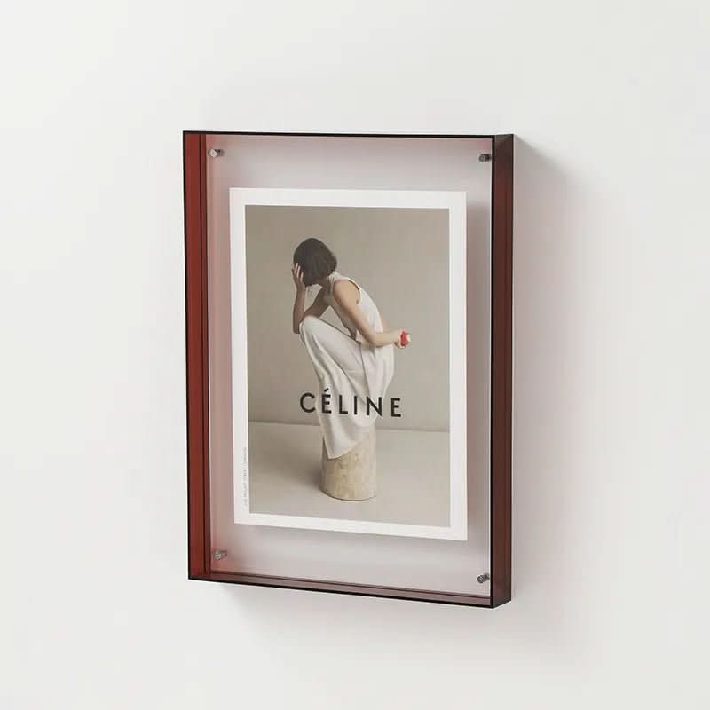 Acrylic Photo Frame Colored Edges