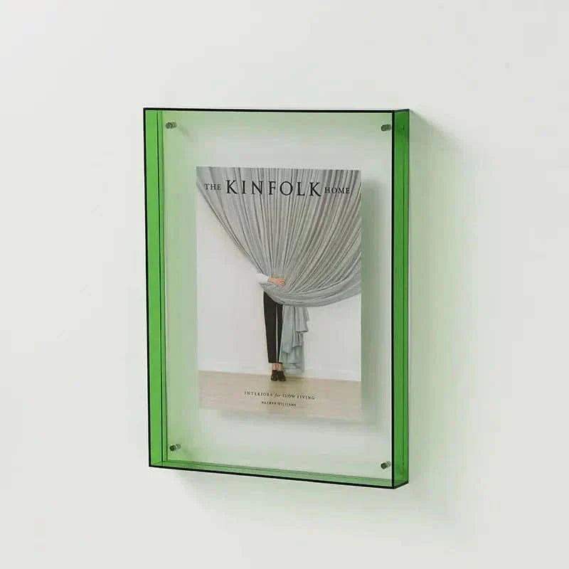 Acrylic Photo Frame Colored Edges