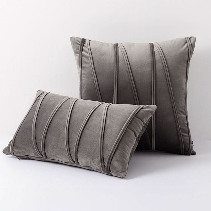 Velvet Throw Pillow Removable Cover Cushion