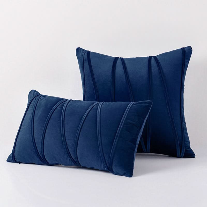 Velvet Throw Pillow Removable Cover Cushion
