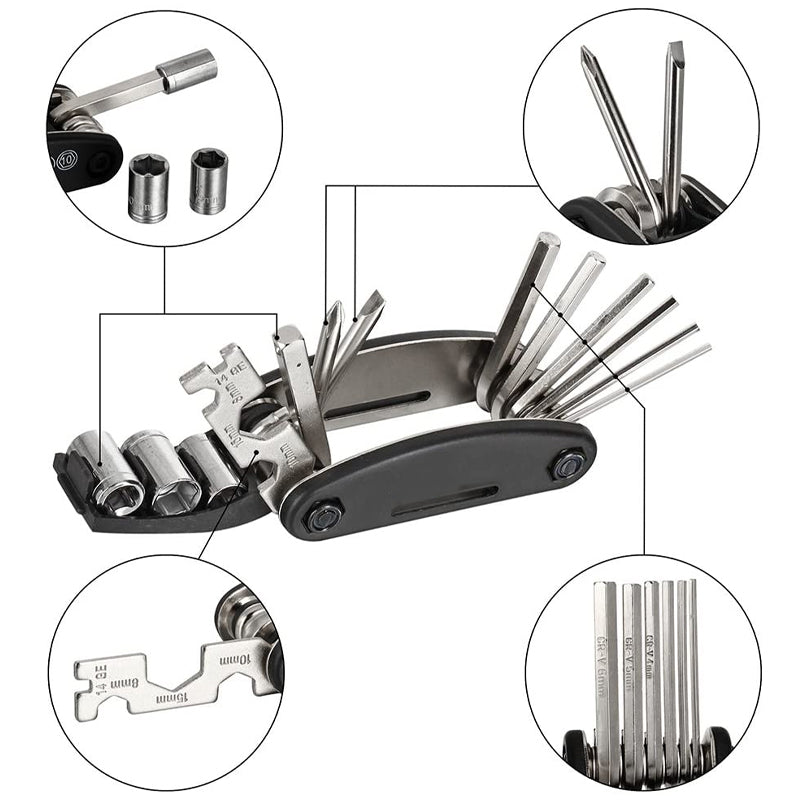16 in 1 Bicycle Repair Tool