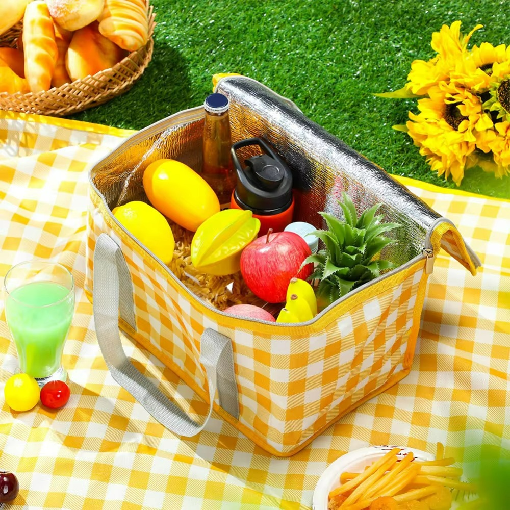 Insulated Cooler Bag for Picnic Camping Lunch
