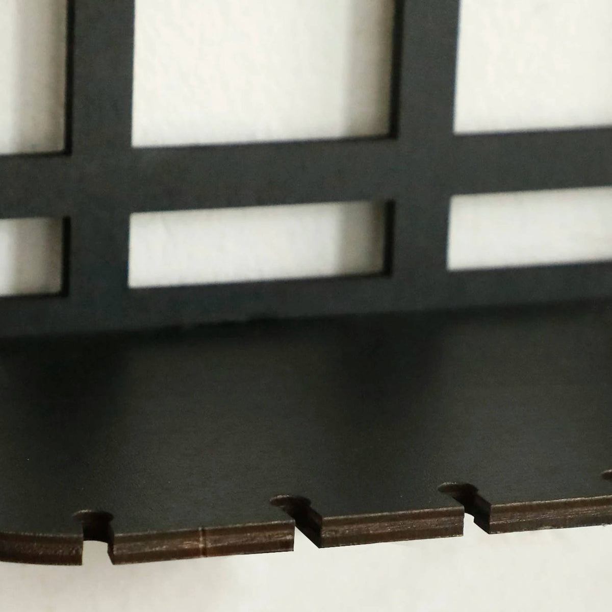 Cathedral arch decorative frames used in a meditation corner