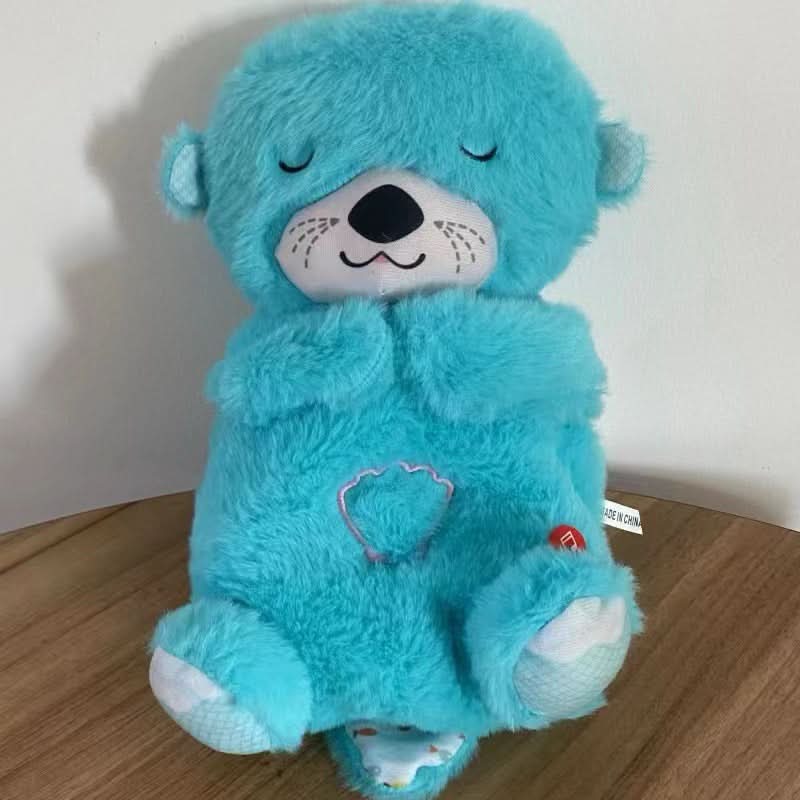 Plush Otter Toy with Soothing Motion