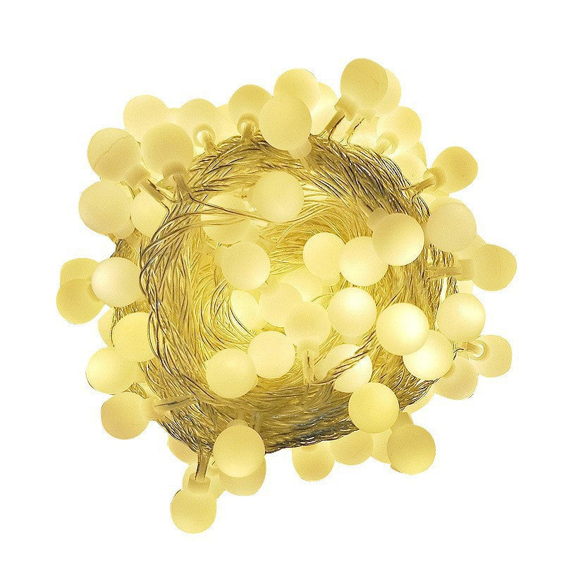 Battery Operated Christmas Lights from 1 to 3 m | LED Xmas Fairy String with Button Cell | Warm White or Multicolour Bubbles