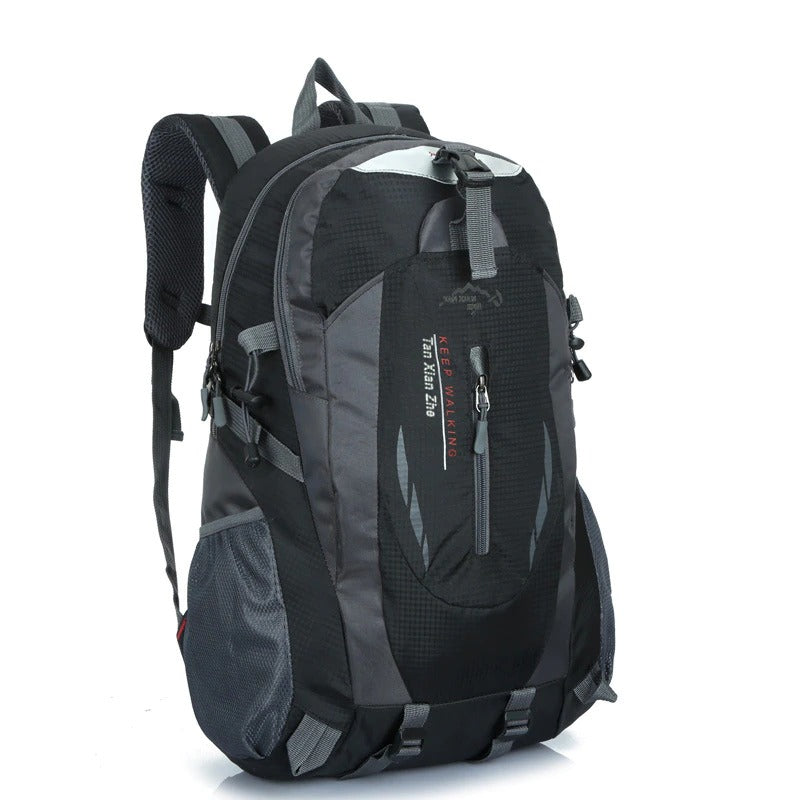Water Repellent Travel Backpack for Hiking and Outdoor Trips | Abrasion Resistant Fabric, Several Compartments