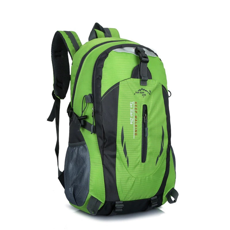 Water Repellent Travel Backpack for Hiking and Outdoor Trips | Abrasion Resistant Fabric, Several Compartments