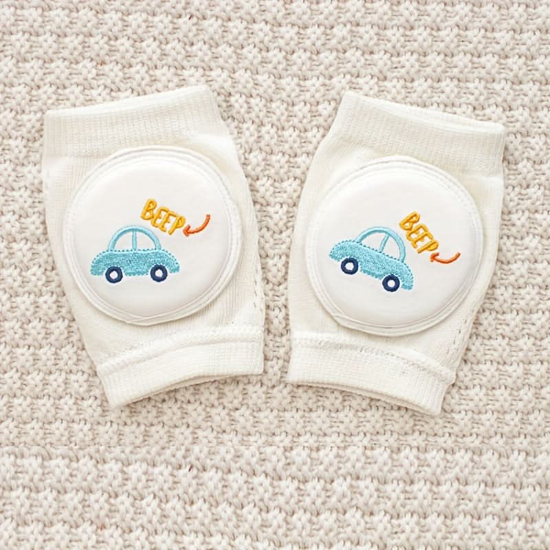 Breathable Baby Knee Pads for Crawling | 14 Fun Prints | Flexible Cushioned Protection for Active Little Movers