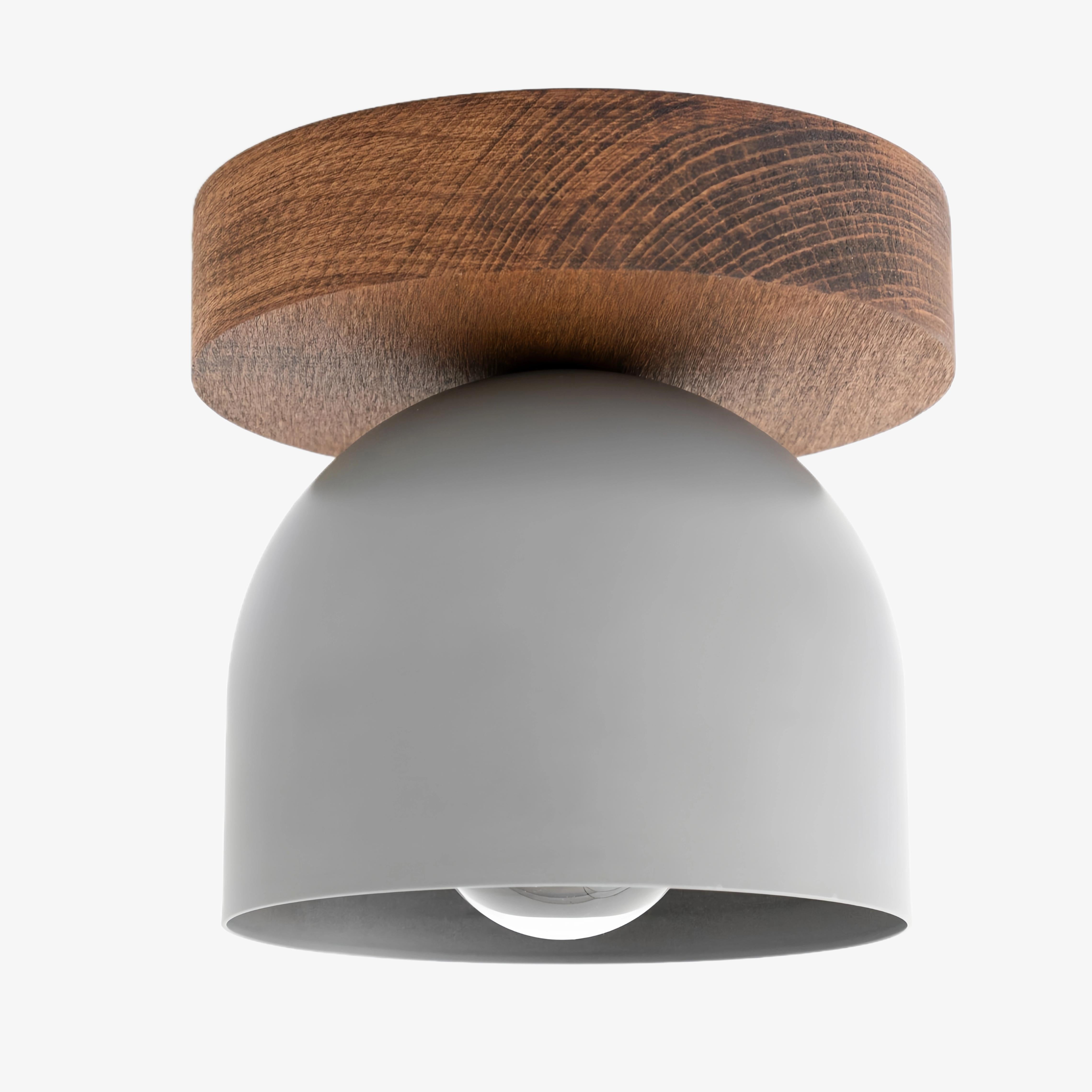 Wood Metal Ceiling Light