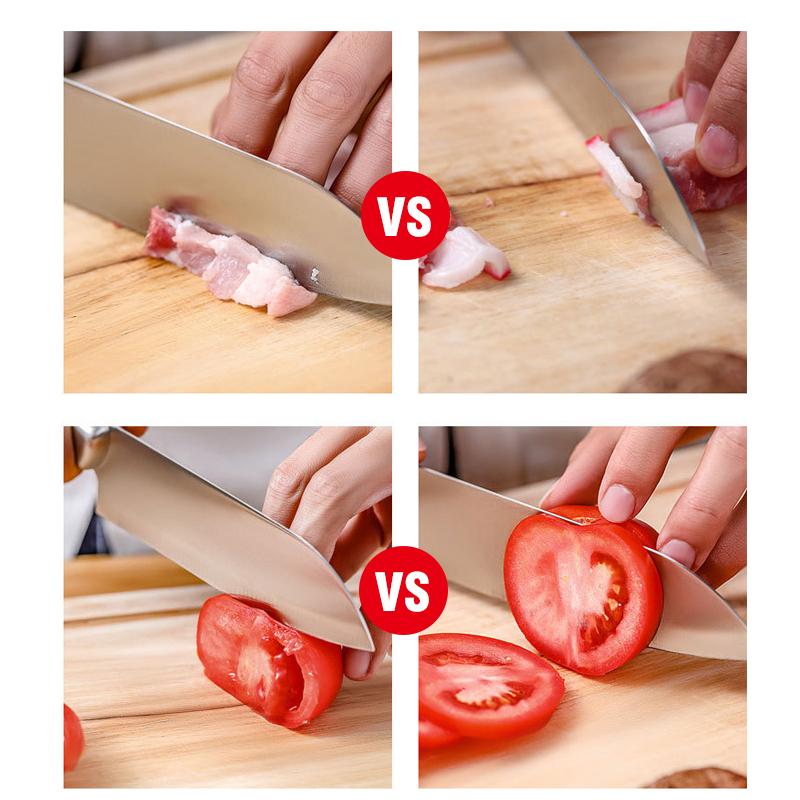 Electric Knife Sharpener with Two Slots and Whetstone Pad | USB Rechargeable for Knives and Scissors | 5-Second Edge